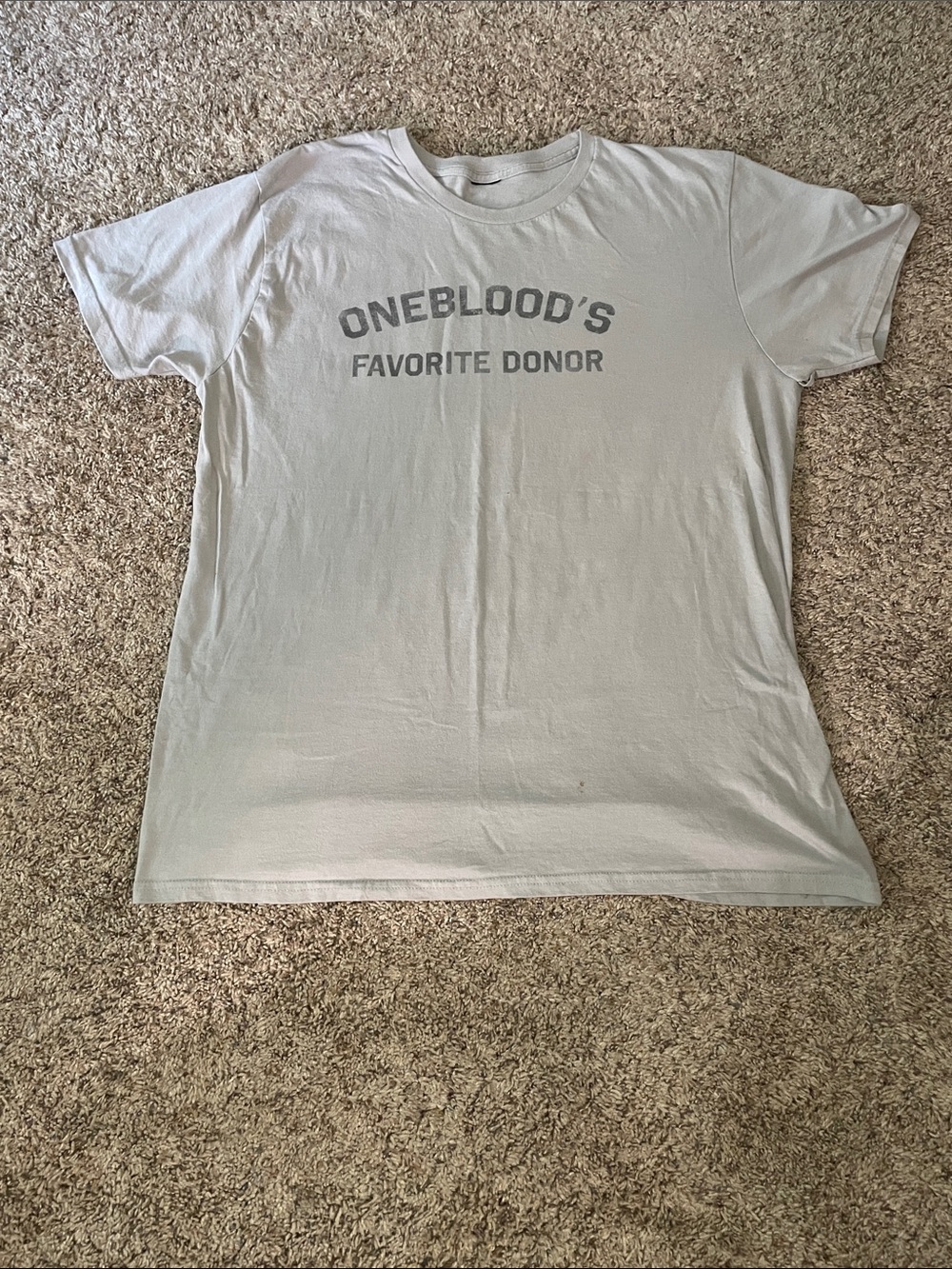 Small Unisex Cotton & Polyester One Blood Graphic T-shirt